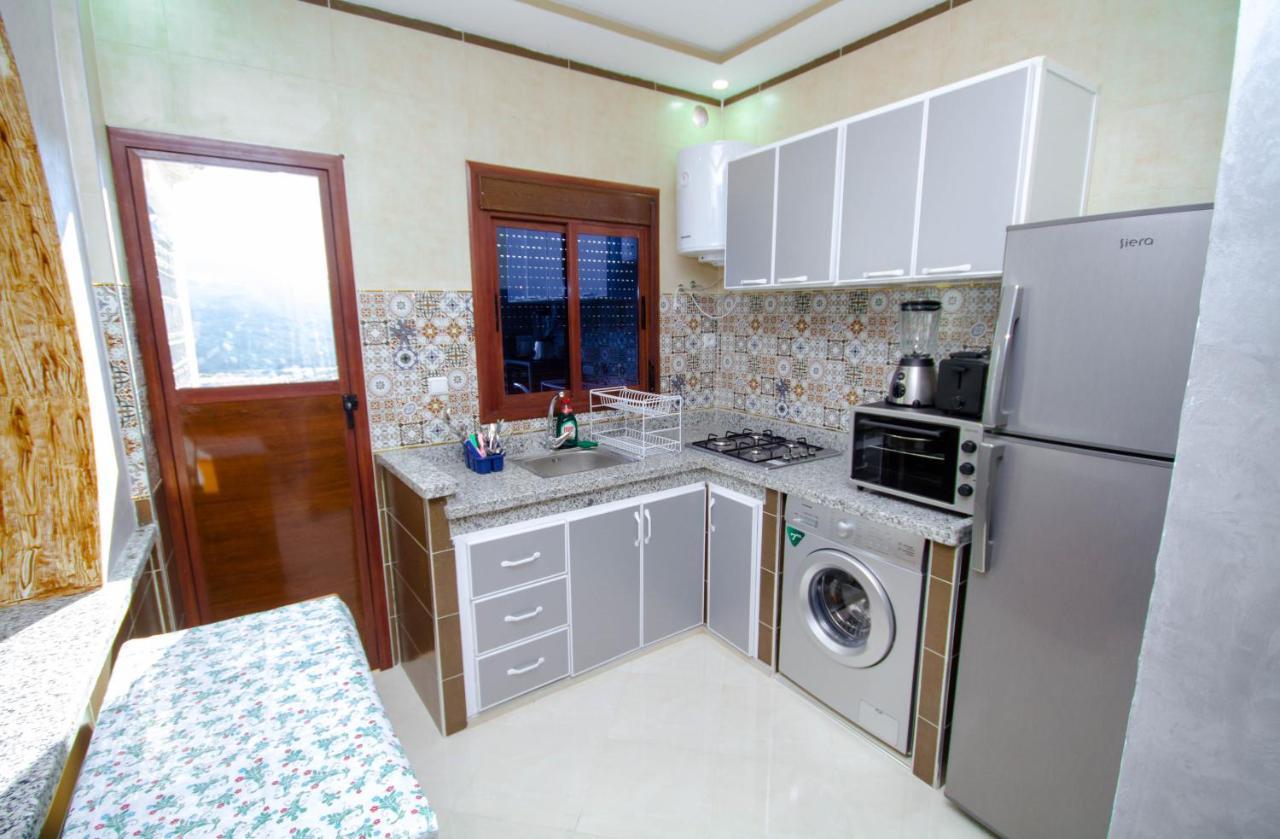 Tres Joli Appartement Avec Une Vue Panoramique. Chefchaouen Exteriör bild