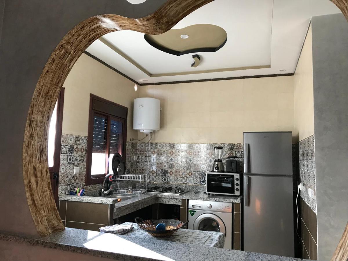 Tres Joli Appartement Avec Une Vue Panoramique. Chefchaouen Exteriör bild